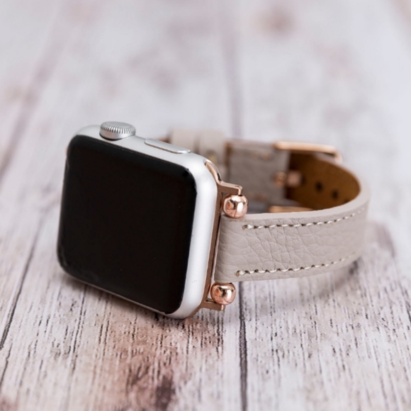 🚫Out•Of•Stock🚫 Premium Leather Apple Watch Band - Picture 2 of 5